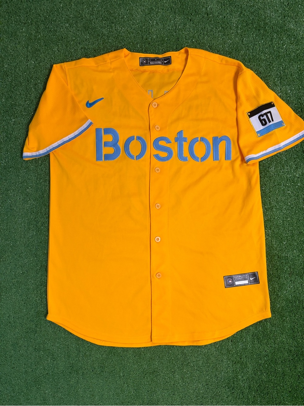 Boston Red Sox Boston Marathon Nike Jersey